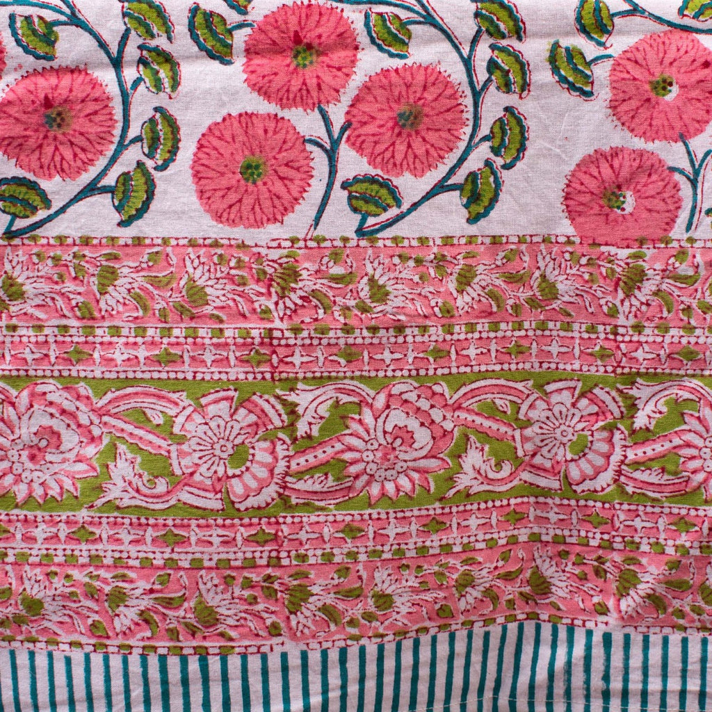 Sanganeri Block Printed Home Decor Table Cloth Queen Size – CraftJaipur